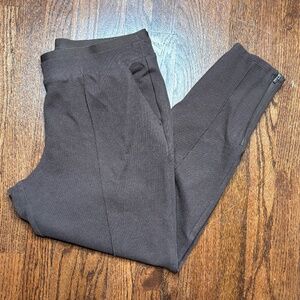 🚨 Clearance 🚨 Athleta Venice Heathered Pintuck Pant - Brown Size Large